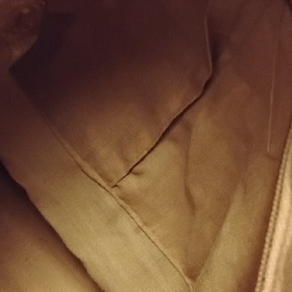 Cappelli Straworld Gold Crochet Tote with Bamboo Handles - Picture 4 of 8